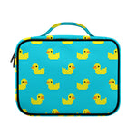 8-Bit Rubber Duck Pattern Print Briefcase Bible Bag