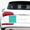 8-Bit Rubber Duck Pattern Print Car Sticker