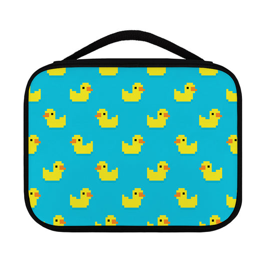 8-Bit Rubber Duck Pattern Print Classic Bible Case