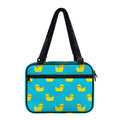 8-Bit Rubber Duck Pattern Print Double Strap Bible Bag