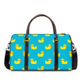 8-Bit Rubber Duck Pattern Print Duffel Bag