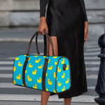 8-Bit Rubber Duck Pattern Print Duffle Bag