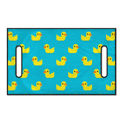 8-Bit Rubber Duck Pattern Print Golf Cart Seat Cover