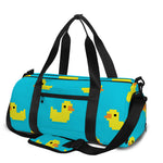 8-Bit Rubber Duck Pattern Print Gym Bag