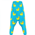 8-Bit Rubber Duck Pattern Print Hammer Pants