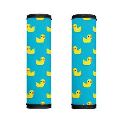 8-Bit Rubber Duck Pattern Print Handle Covers