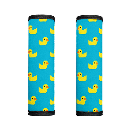 8-Bit Rubber Duck Pattern Print Handle Covers