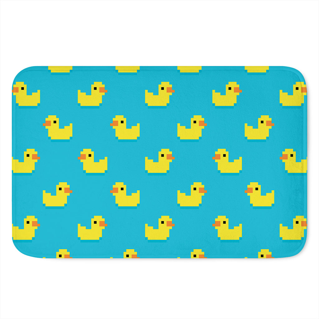 8-Bit Rubber Duck Pattern Print Indoor Door Mat