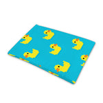 8-Bit Rubber Duck Pattern Print Pet Cooling Mat Cover