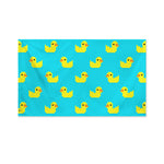 8-Bit Rubber Duck Pattern Print Polyester Flag