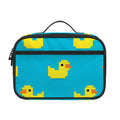 8-Bit Rubber Duck Pattern Print Portable Lunch Bag