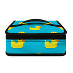 8-Bit Rubber Duck Pattern Print Small Lunch Bag
