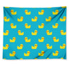 8-Bit Rubber Duck Pattern Print Tapestry