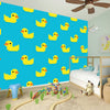 8-Bit Rubber Duck Pattern Print Wall Sticker