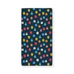 8-Bit Video Game Monsters Pattern Print Baby Crib Sheet