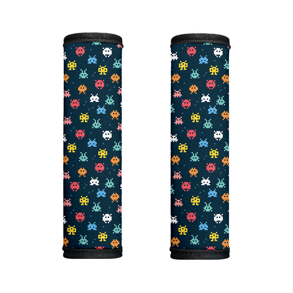 8-Bit Video Game Monsters Pattern Print Handle Covers