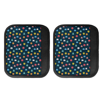 8-Bit Video Game Monsters Pattern Print Handle Covers