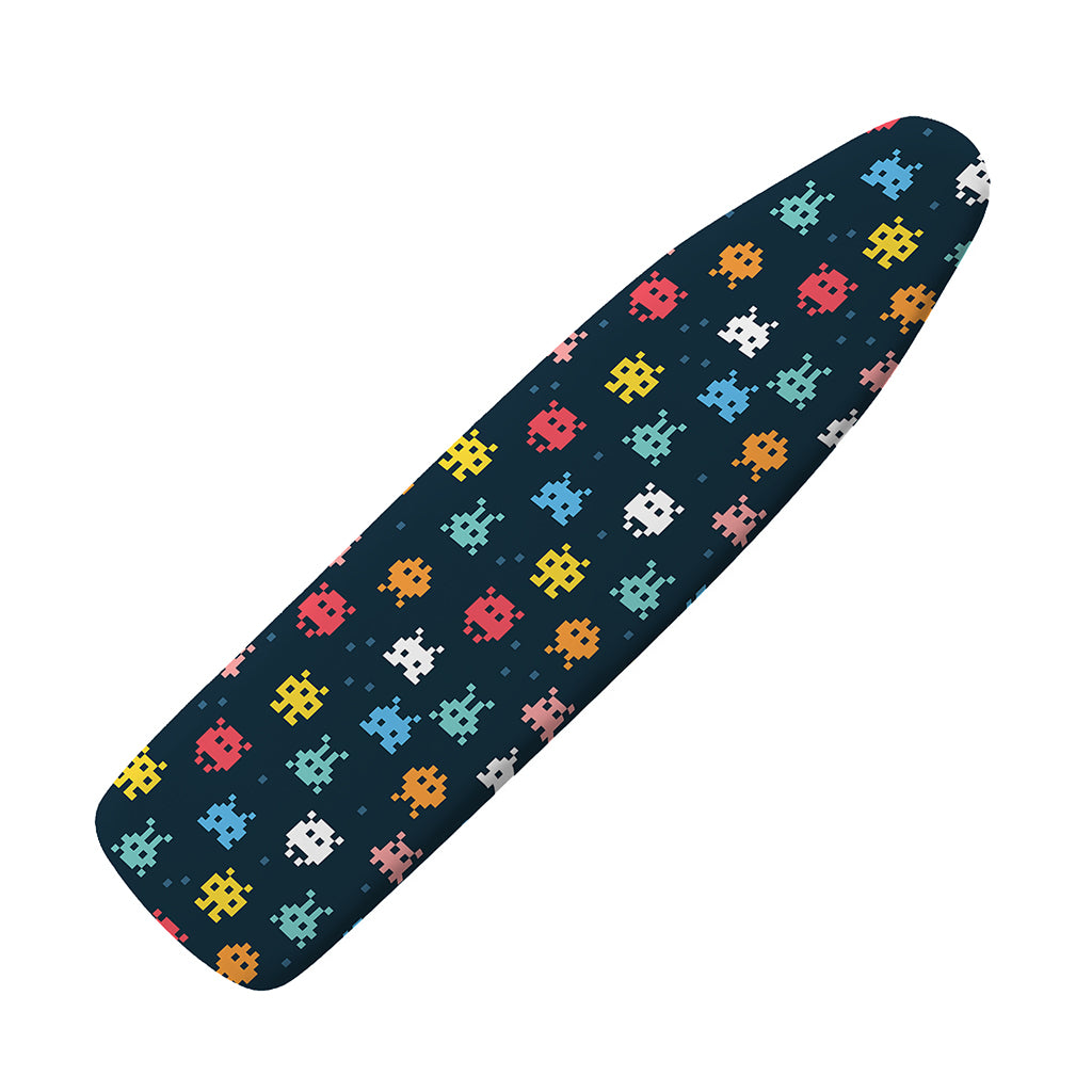 8-Bit Video Game Monsters Pattern Print Ironing Board Cover