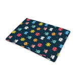 8-Bit Video Game Monsters Pattern Print Pet Cooling Mat Cover