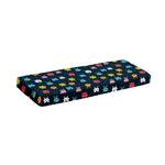8-Bit Video Game Monsters Pattern Print Piano Keyboard Cover