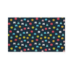 8-Bit Video Game Monsters Pattern Print Polyester Flag