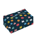 8-Bit Video Game Monsters Pattern Print Rectangle Tissue Box Cover