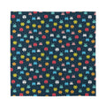 8-Bit Video Game Monsters Pattern Print Silk Bandana