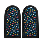 8-Bit Video Game Monsters Pattern Print Skillet Handle Cover