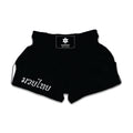 Black Print Muay Thai Boxing Shorts
