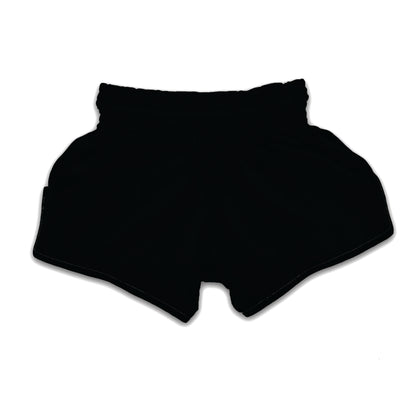 Black Print Muay Thai Boxing Shorts