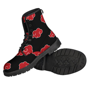 Akatsuki Leather Boots