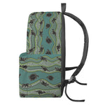Aboriginal Animals Pattern Print Backpack