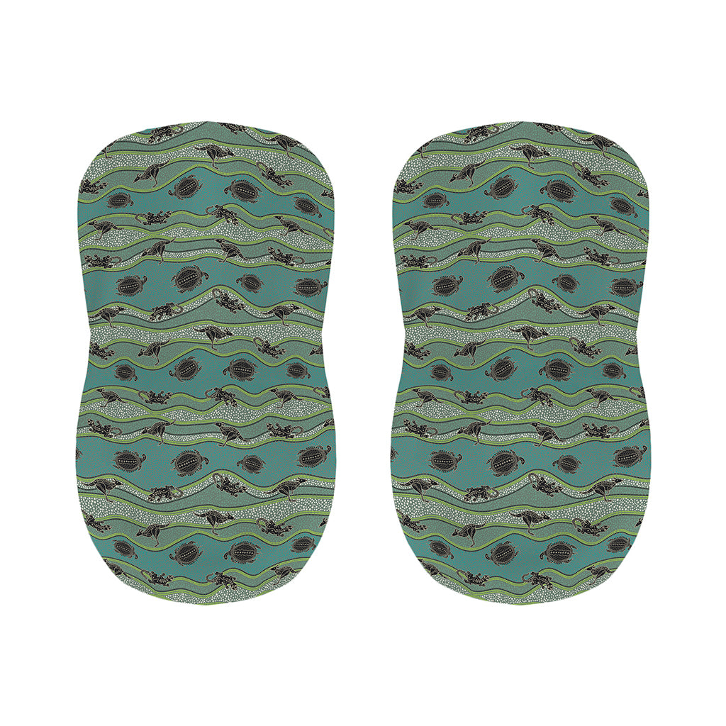 Aboriginal Animals Pattern Print Bar Stool Covers