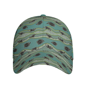 Aboriginal Animals Pattern Print Baseball Cap