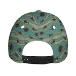 Aboriginal Animals Pattern Print Baseball Cap