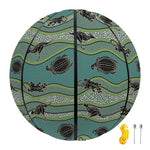 Aboriginal Animals Pattern Print Basketball