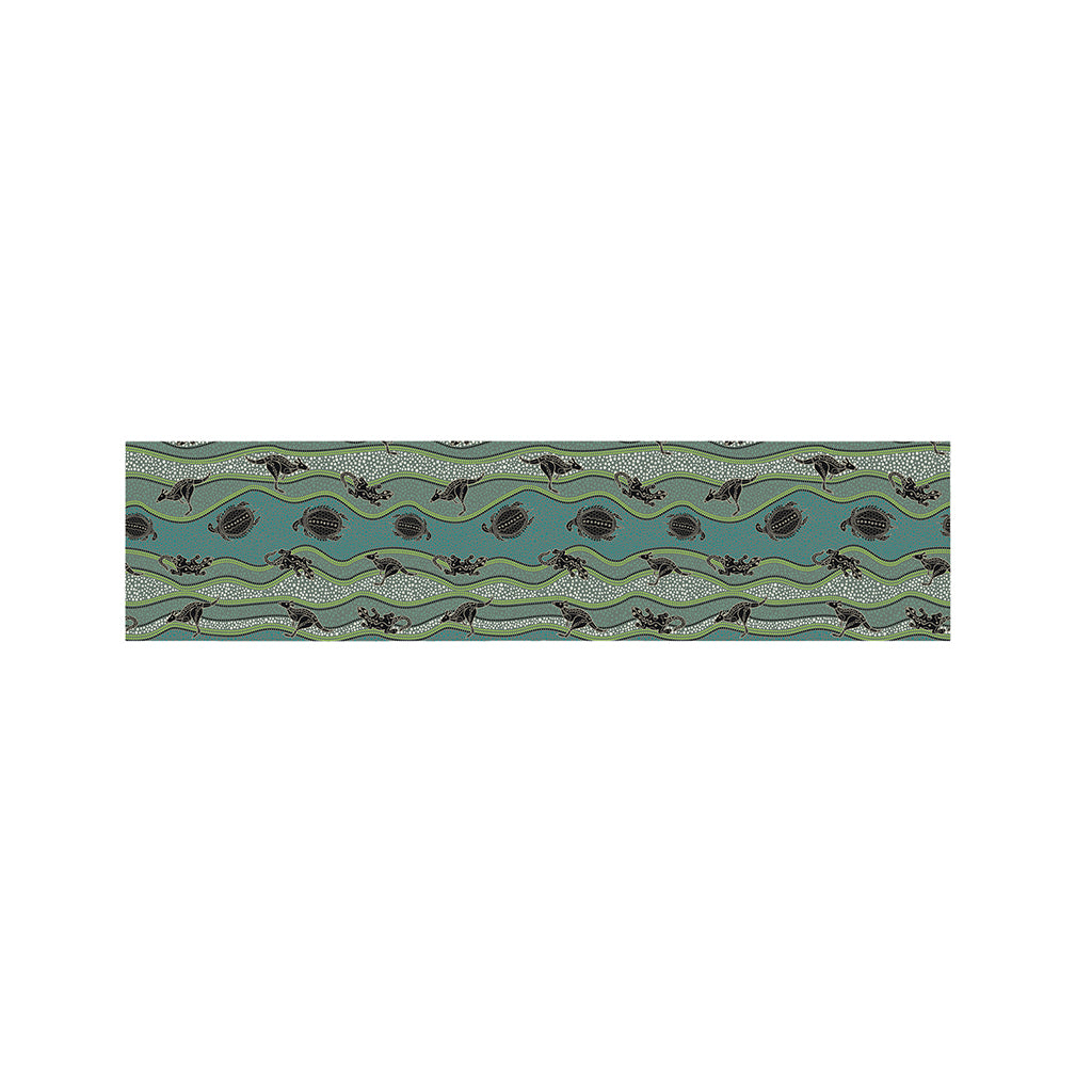 Aboriginal Animals Pattern Print Bed Runner