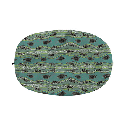 Aboriginal Animals Pattern Print Car Side Mirror Covers