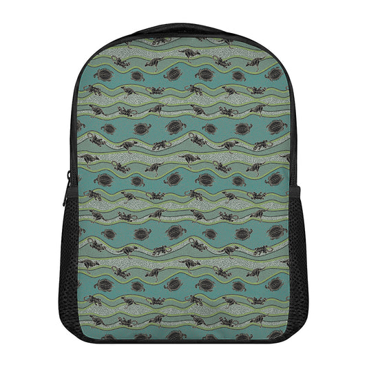 Aboriginal Animals Pattern Print Casual Backpack