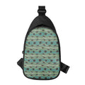 Aboriginal Animals Pattern Print Sling Bag