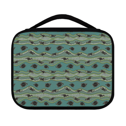 Aboriginal Animals Pattern Print Classic Bible Case