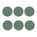 Aboriginal Animals Pattern Print Coaster Set