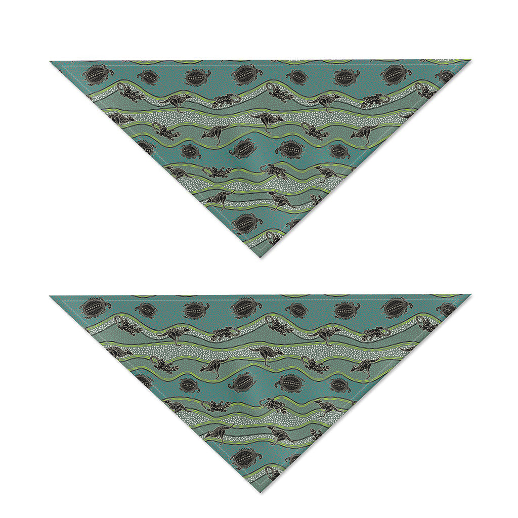 Aboriginal Animals Pattern Print Dog Bandana