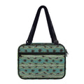Aboriginal Animals Pattern Print Double Strap Bible Bag