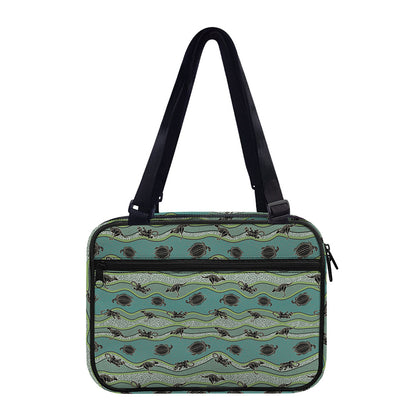 Aboriginal Animals Pattern Print Double Strap Bible Bag