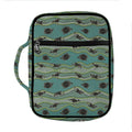 Aboriginal Animals Pattern Print Front Pocket Bible Bag