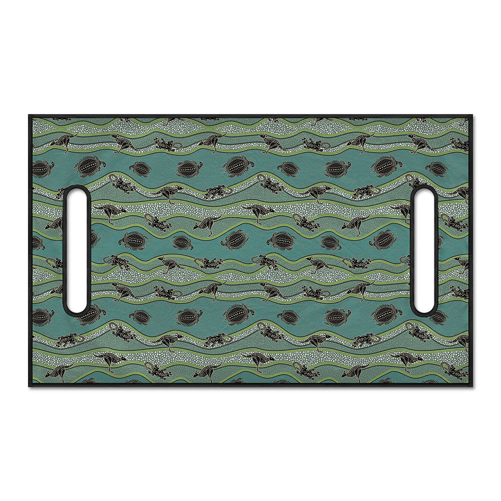 Aboriginal Animals Pattern Print Golf Cart Seat Cover