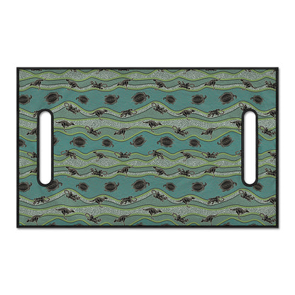 Aboriginal Animals Pattern Print Golf Cart Seat Cover