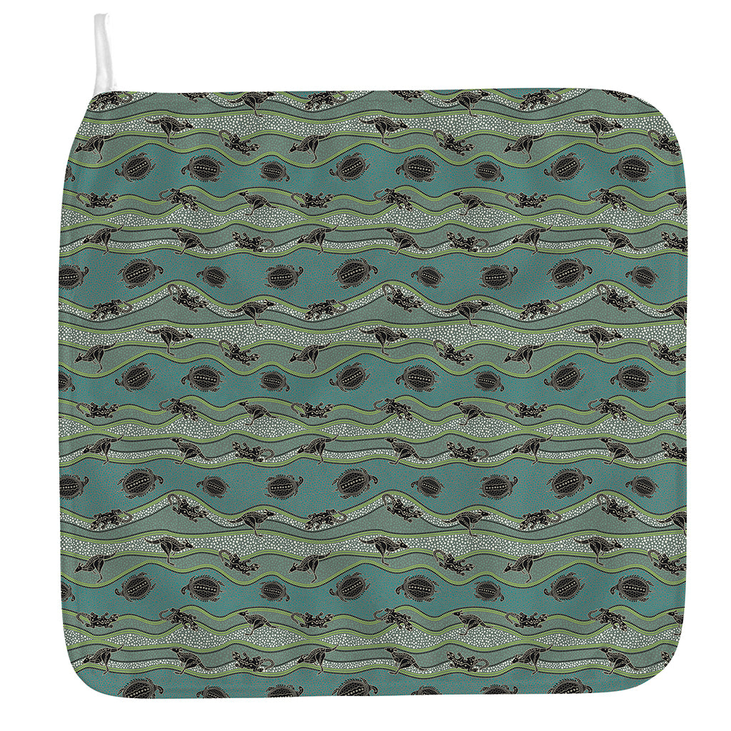 Aboriginal Animals Pattern Print Hand Towel