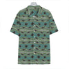 Aboriginal Animals Pattern Print Hawaiian Shirt